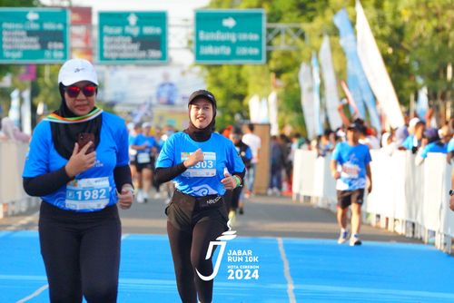 Race photo from Jabar Run 10K 2024