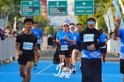 Race photo from Jabar Run 10K 2024