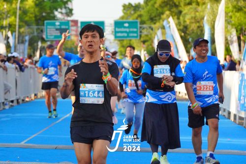 Race photo from Jabar Run 10K 2024