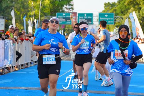 Race photo from Jabar Run 10K 2024