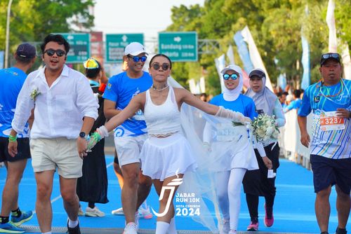 Race photo from Jabar Run 10K 2024