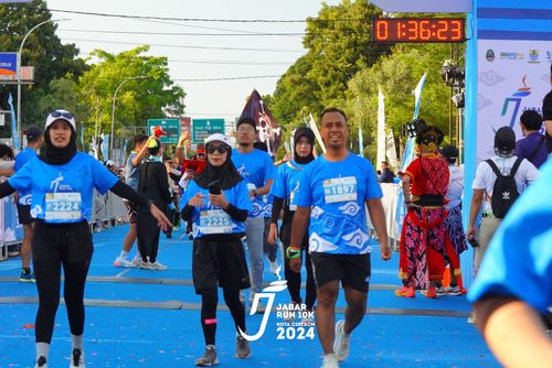 Race photo from Jabar Run 10K 2024