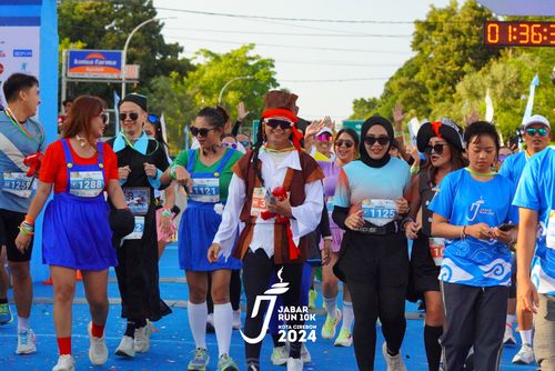 Race photo from Jabar Run 10K 2024
