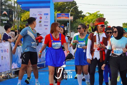 Race photo from Jabar Run 10K 2024