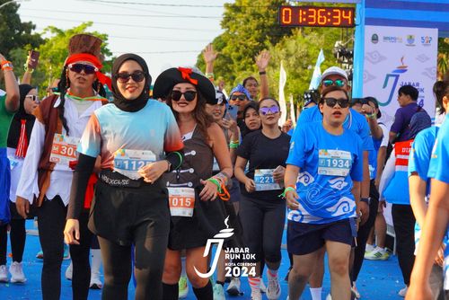 Race photo from Jabar Run 10K 2024