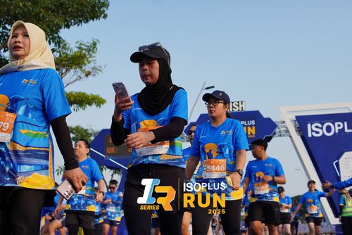Race photo from ISOPLUS RUN 2025 - JAKARTA