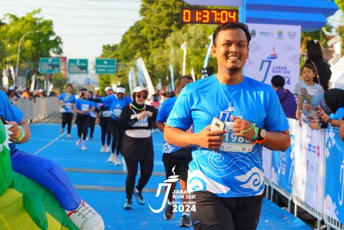 Race photo from Jabar Run 10K 2024