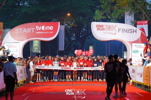 Race photo from ONE RUN 10 K