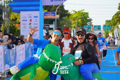 Race photo from Jabar Run 10K 2024