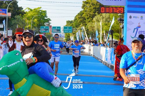 Race photo from Jabar Run 10K 2024