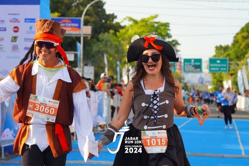 Race photo from Jabar Run 10K 2024