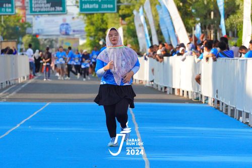Race photo from Jabar Run 10K 2024