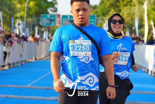 Race photo from Jabar Run 10K 2024
