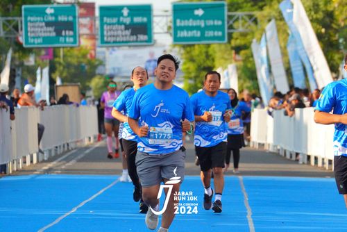 Race photo from Jabar Run 10K 2024