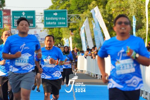Race photo from Jabar Run 10K 2024