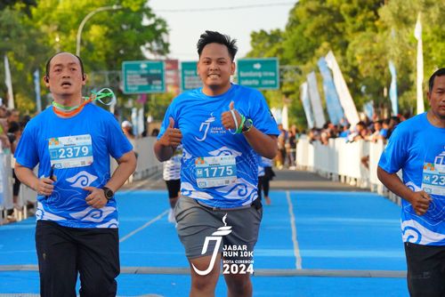 Race photo from Jabar Run 10K 2024