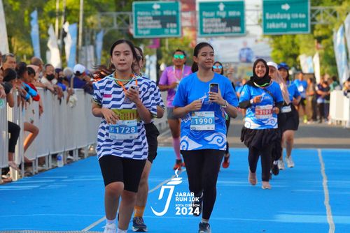Race photo from Jabar Run 10K 2024