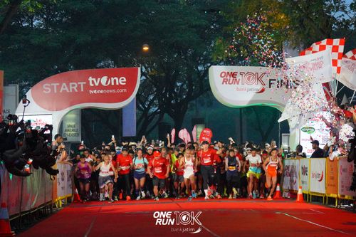 Race photo from ONE RUN 10 K