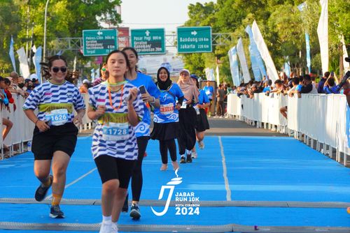 Race photo from Jabar Run 10K 2024
