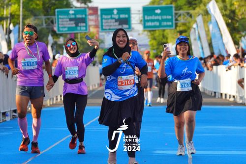 Race photo from Jabar Run 10K 2024