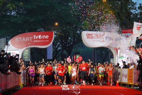 Race photo from ONE RUN 10 K