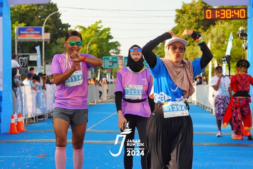 Race photo from Jabar Run 10K 2024