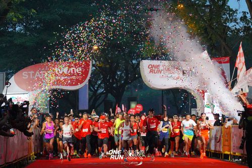 Race photo from ONE RUN 10 K
