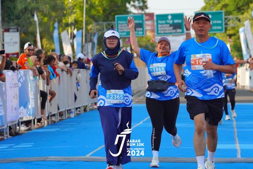 Race photo from Jabar Run 10K 2024