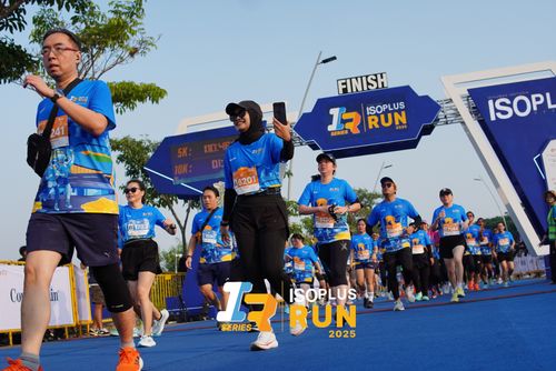 Race photo from ISOPLUS RUN 2025 - JAKARTA