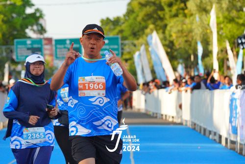 Race photo from Jabar Run 10K 2024