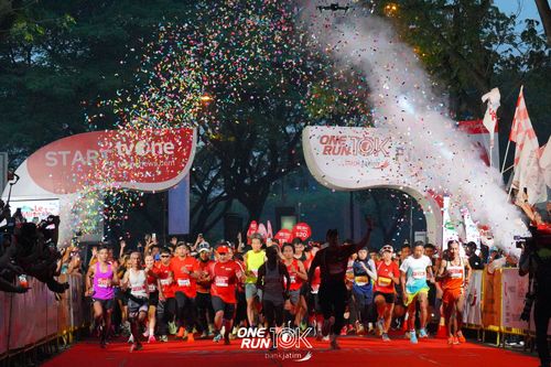 Race photo from ONE RUN 10 K