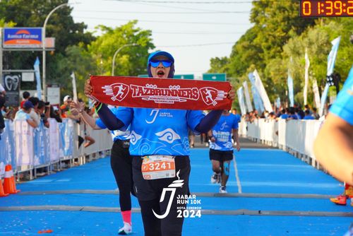 Race photo from Jabar Run 10K 2024