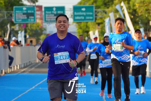 Race photo from Jabar Run 10K 2024