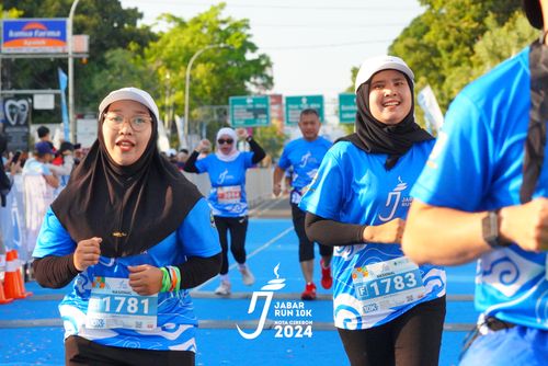 Race photo from Jabar Run 10K 2024