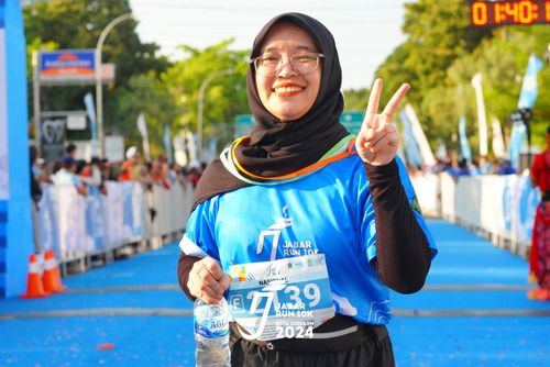 Race photo from Jabar Run 10K 2024