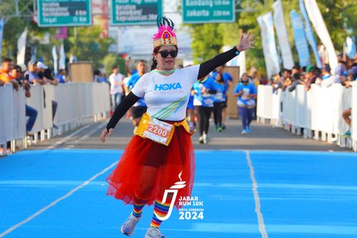 Race photo from Jabar Run 10K 2024