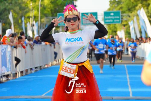 Race photo from Jabar Run 10K 2024
