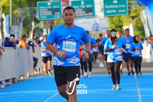Race photo from Jabar Run 10K 2024