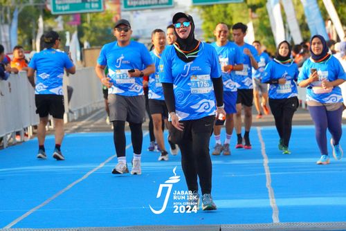 Race photo from Jabar Run 10K 2024
