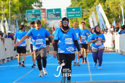 Race photo from Jabar Run 10K 2024