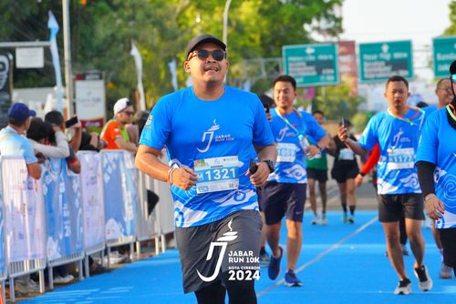 Race photo from Jabar Run 10K 2024