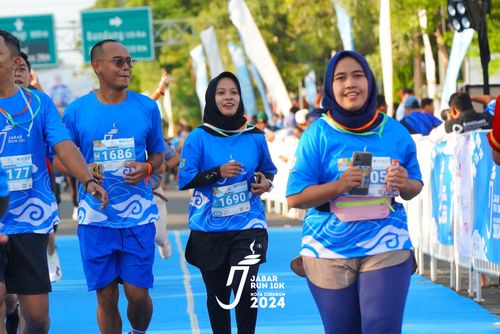Race photo from Jabar Run 10K 2024
