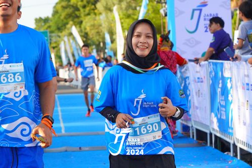 Race photo from Jabar Run 10K 2024