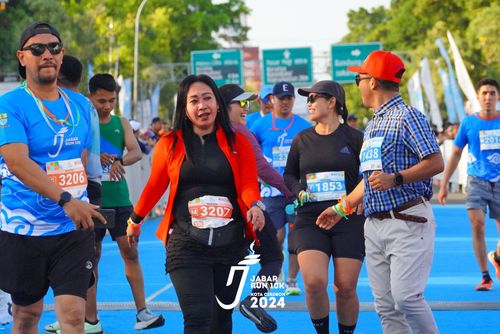 Race photo from Jabar Run 10K 2024