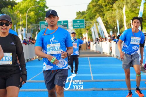 Race photo from Jabar Run 10K 2024