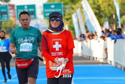 Race photo from Jabar Run 10K 2024