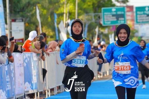 Race photo from Jabar Run 10K 2024