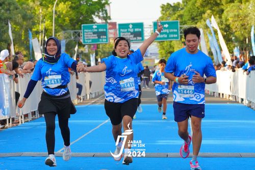 Race photo from Jabar Run 10K 2024