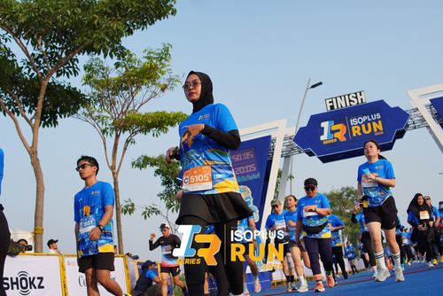 Race photo from ISOPLUS RUN 2025 - JAKARTA