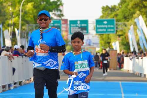 Race photo from Jabar Run 10K 2024